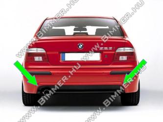 BMW E39 M diffúzor